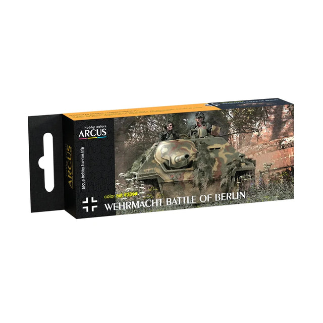 Arcus Hobby Colors Wehrmacht Battle of Berlin Paint Set - Fusion Scale Hobbies