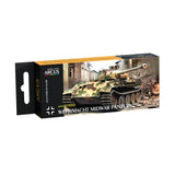 Arcus Hobby Colors Wehrmacht Midwar Panzers Paint Set - Fusion Scale Hobbies