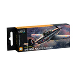 Arcus Hobby Colors RAF WW2 Night Fighters Paint Set - Fusion Scale Hobbies