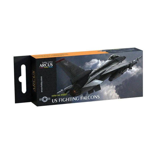 Arcus Hobby Colors US Fighting Falcons Paint Set - Fusion Scale Hobbies