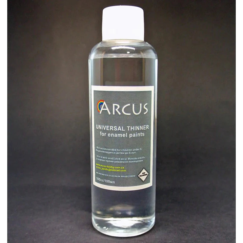 Arcus Hobby Color Universal Enamel Thinner 100 ml. - Fusion Scale Hobbies