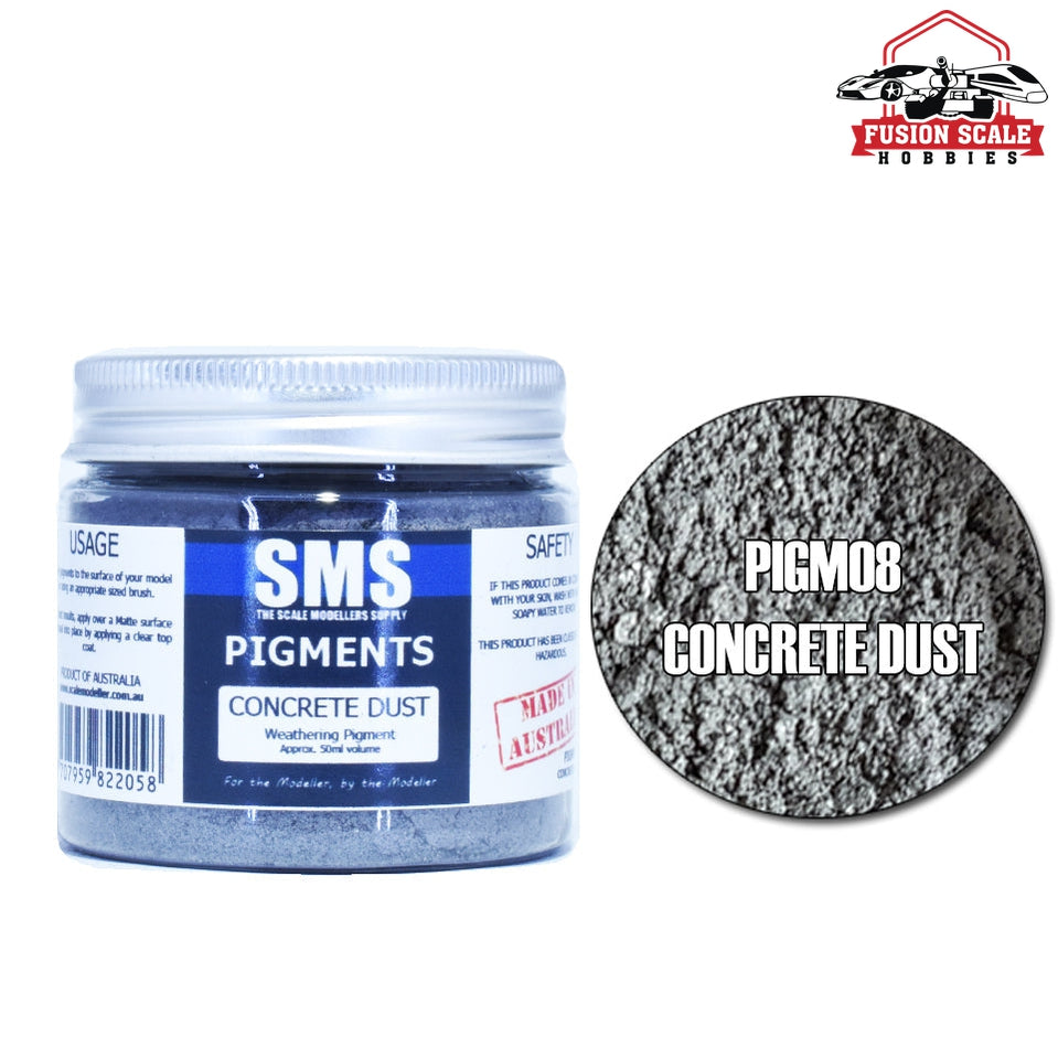 Scale Modelers Supply Pigment Concrete Dust 50ml