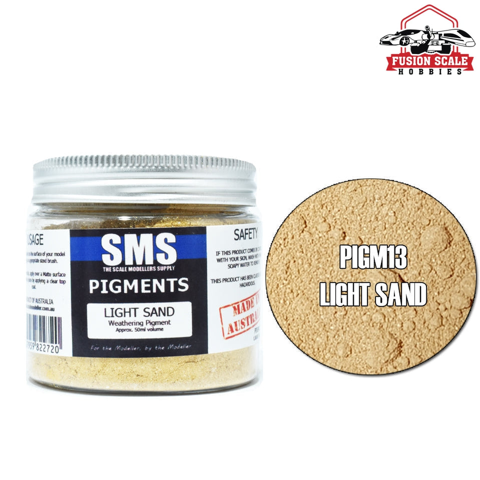 Scale Modelers Supply Pigment Light Sand 50ml