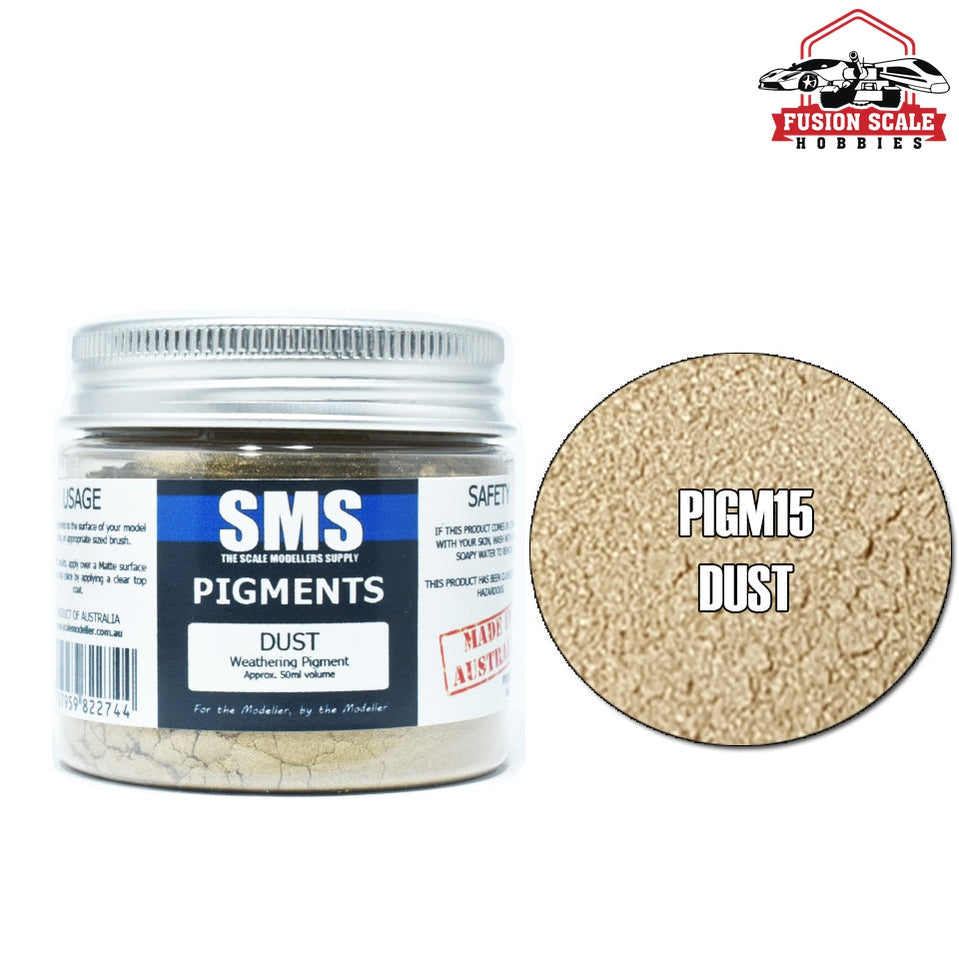 Scale Modelers Supply Pigment Dust 50ml