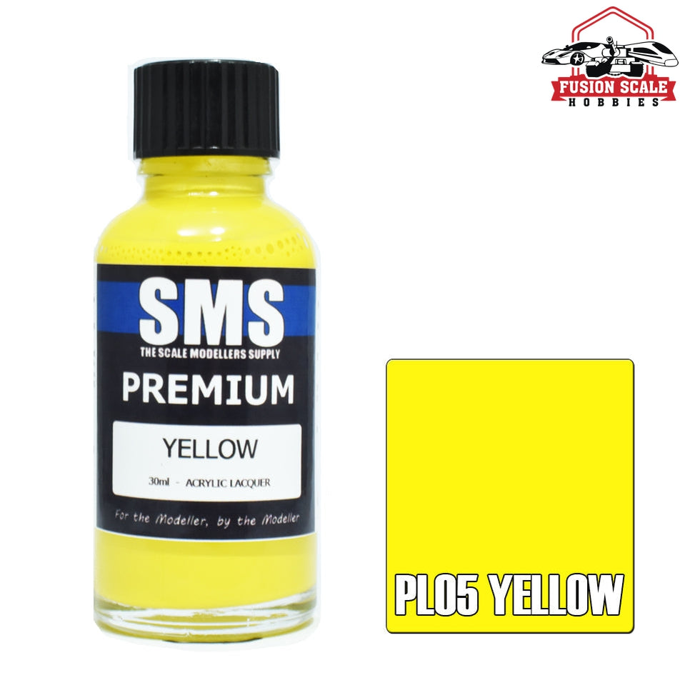 Scale Modelers Supply Premium Yellow 30ml