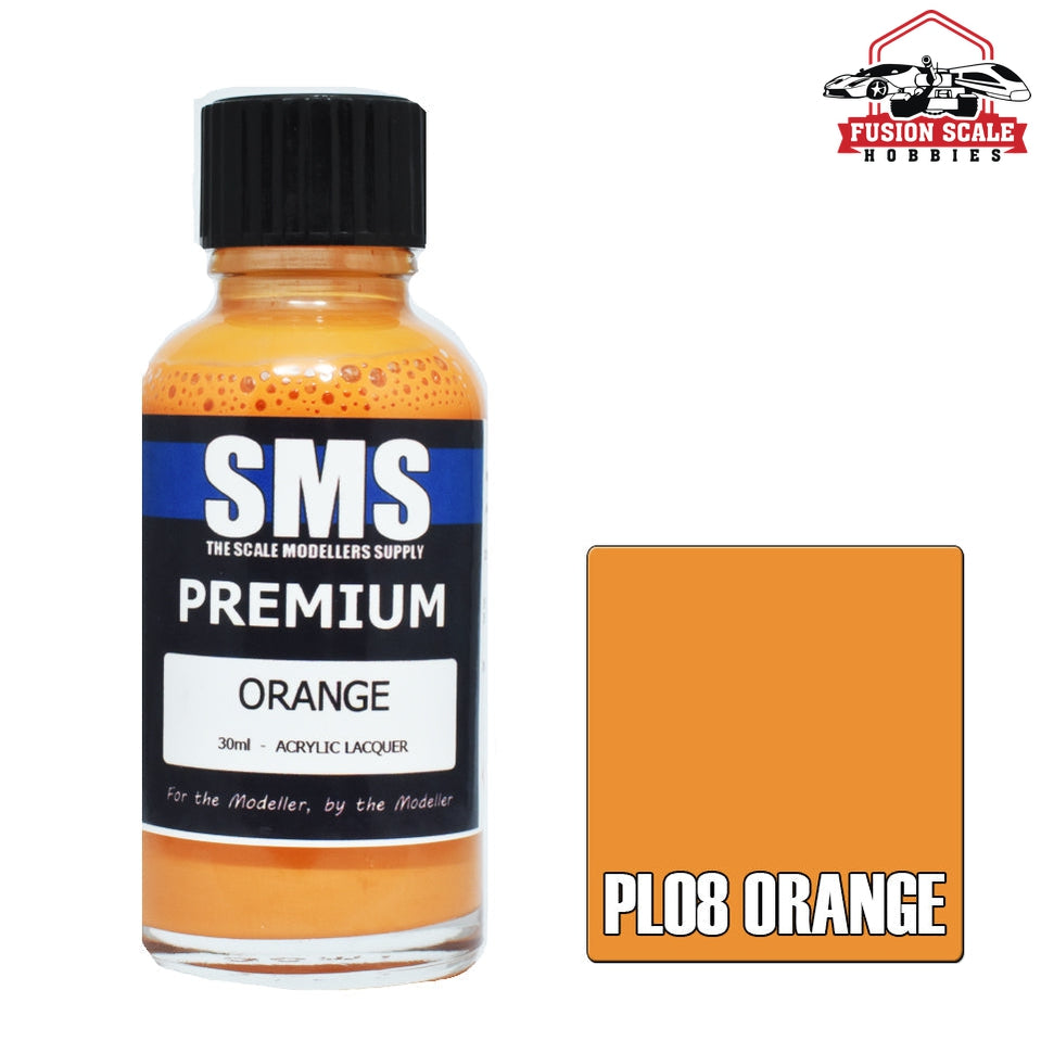 Scale Modelers Supply Premium Orange 30ml