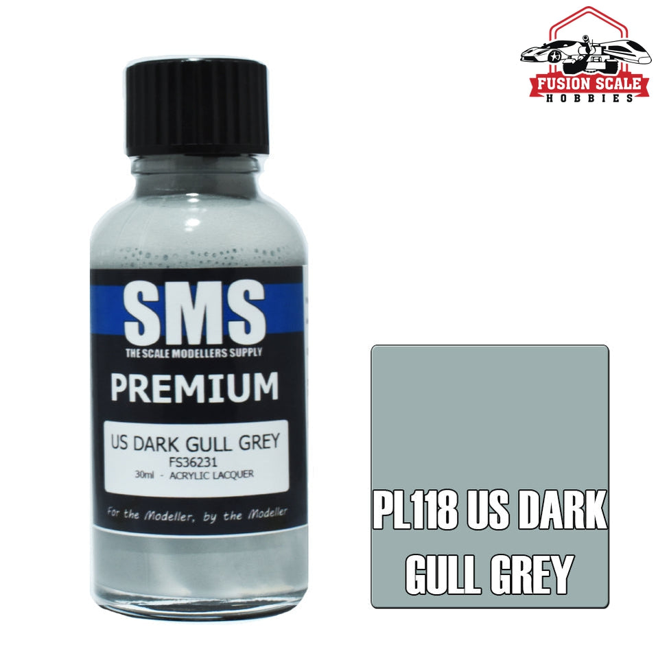 Scale Modelers Supply Premium Us Dark Gull Grey 30ml