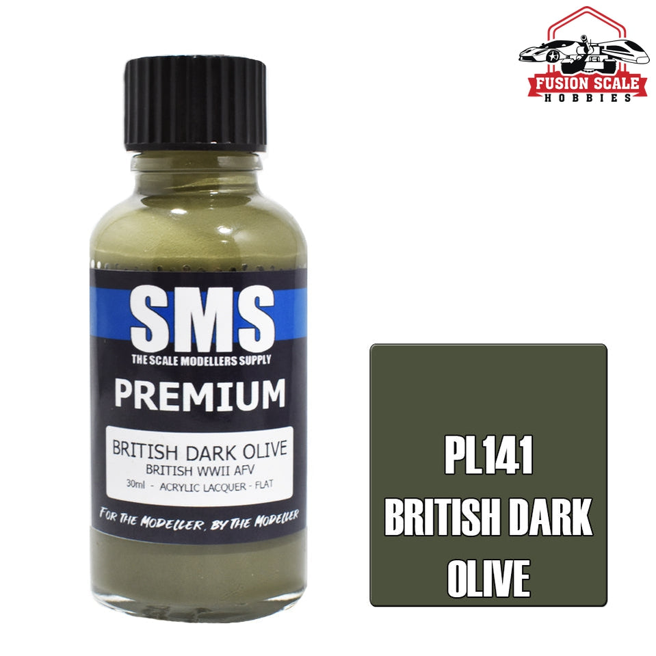 Scale Modelers Supply Premium British Dark Olive 30ml