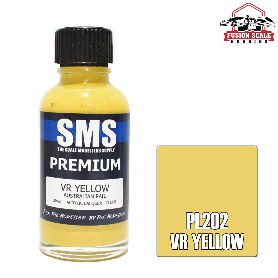 Scale Modelers Supply Premium Vr Yellow 30ml