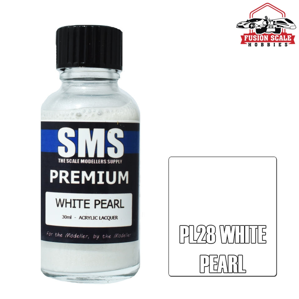 Scale Modelers Supply Premium White Pearl 30ml