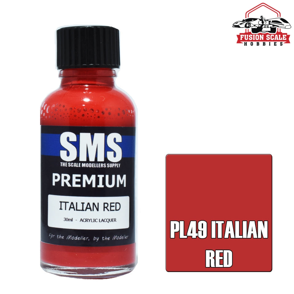 Scale Modelers Supply Premium Italian Red 30ml