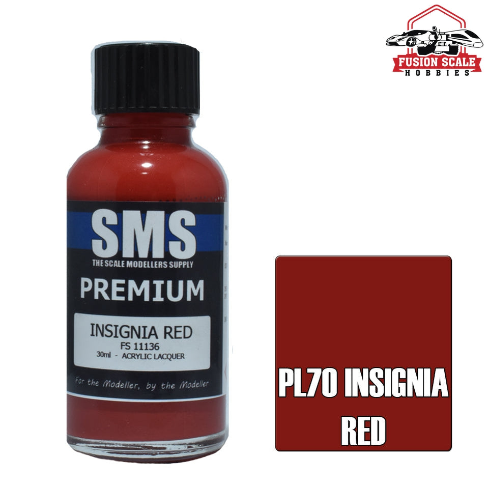 Scale Modelers Supply Premium Insignia Red 30ml
