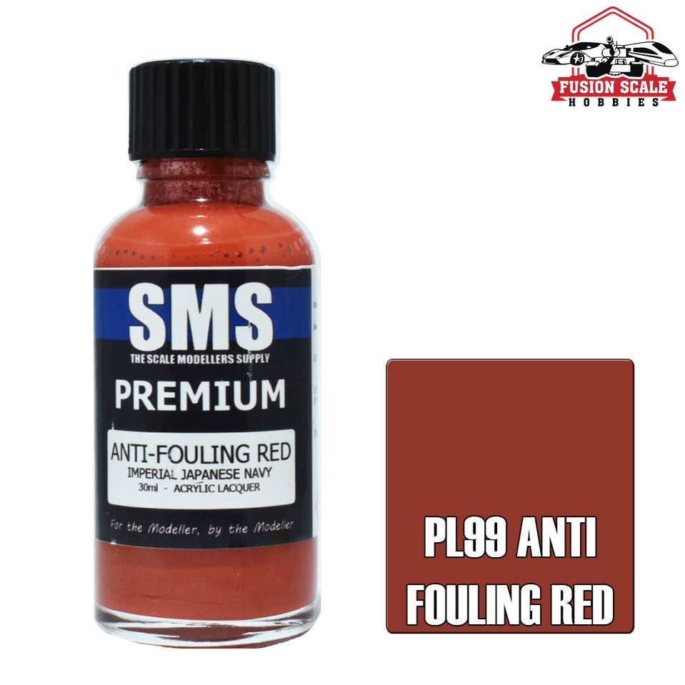 Scale Modelers Supply Premium Anti Fouling Red 30ml