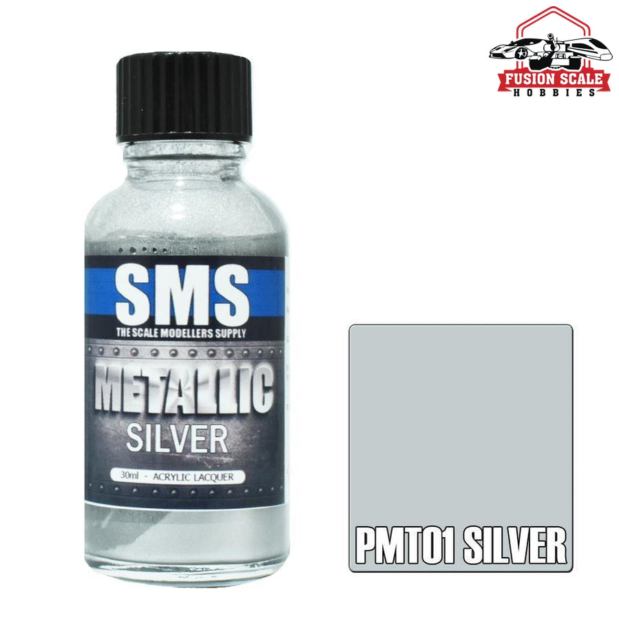 Scale Modelers Supply Metallic Silver 30ml