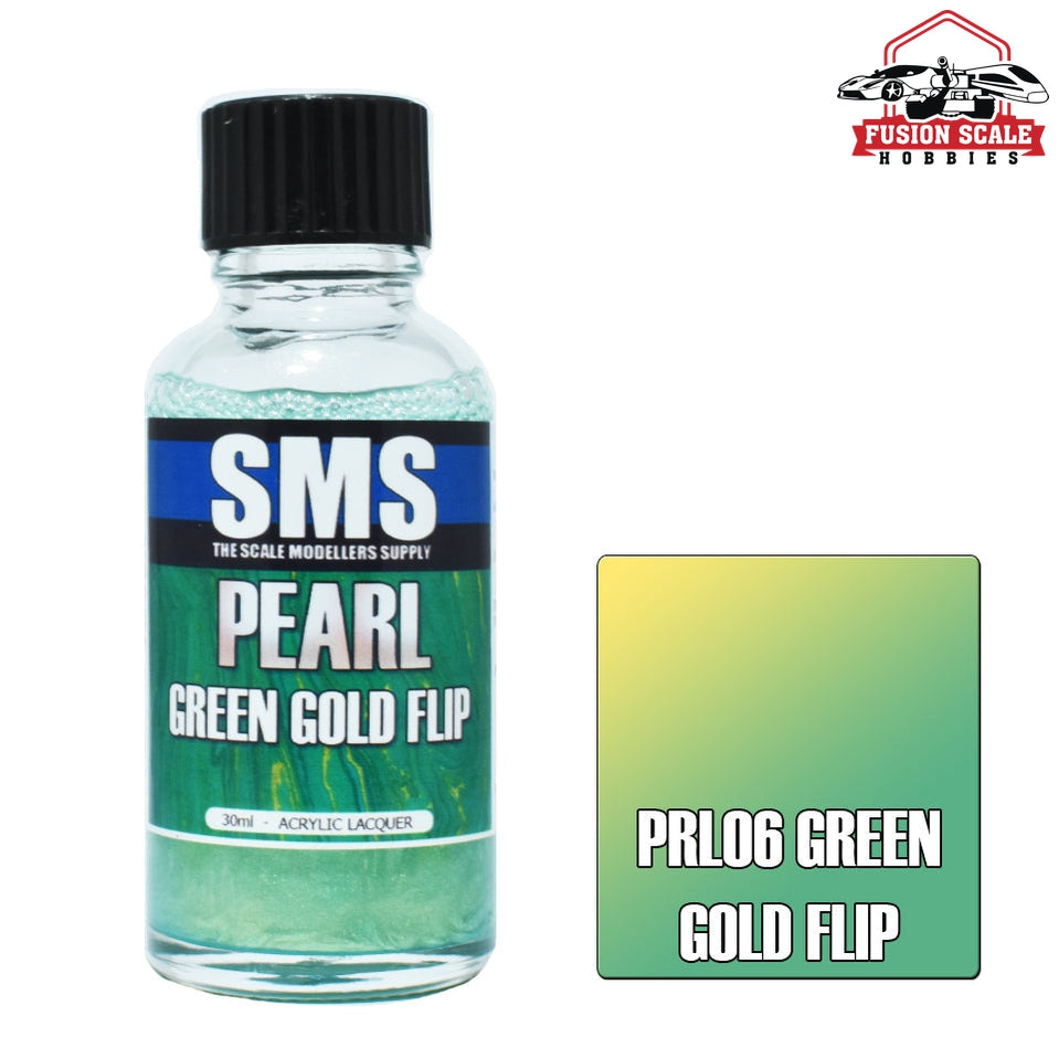 Scale Modelers Supply Pearl Green Gold Flip 30ml