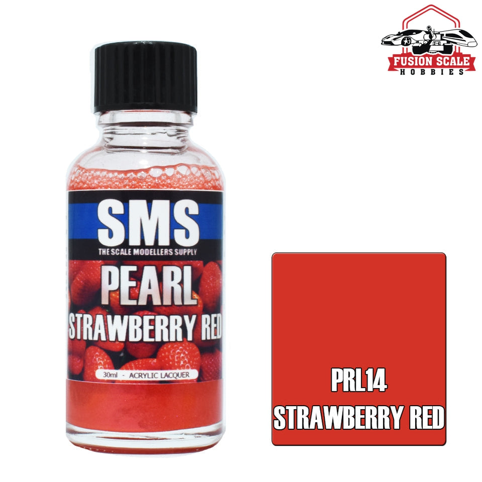Scale Modelers Supply Pearl Strawberry Red 30ml