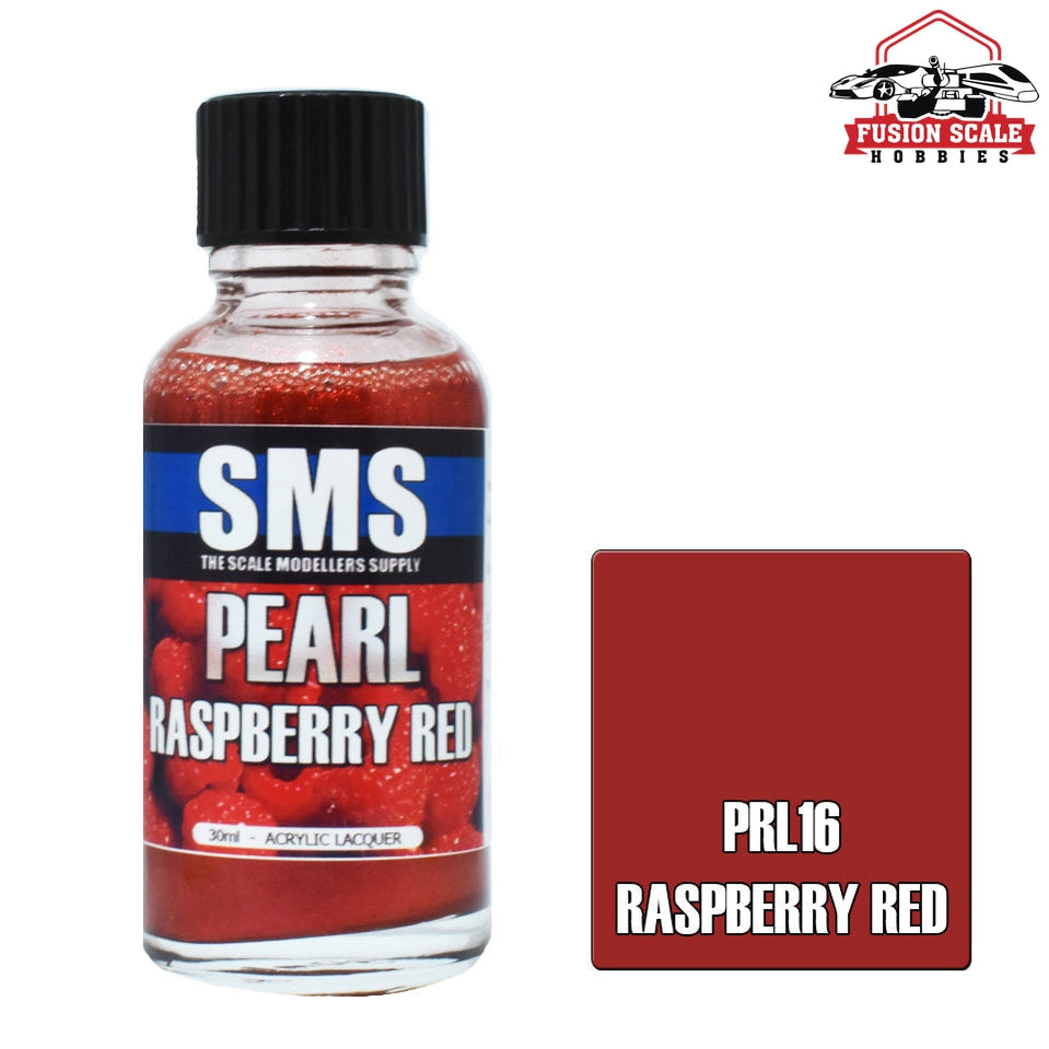 Scale Modelers Supply Pearl Raspberry Red 30ml