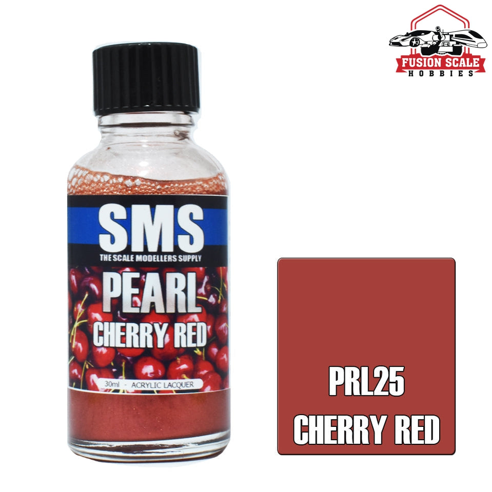 Scale Modelers Supply Pearl Cherry Red 30ml