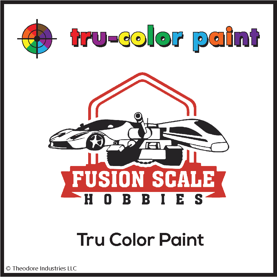 Tru Color Paint Flat Brushable SF Yellow 1oz