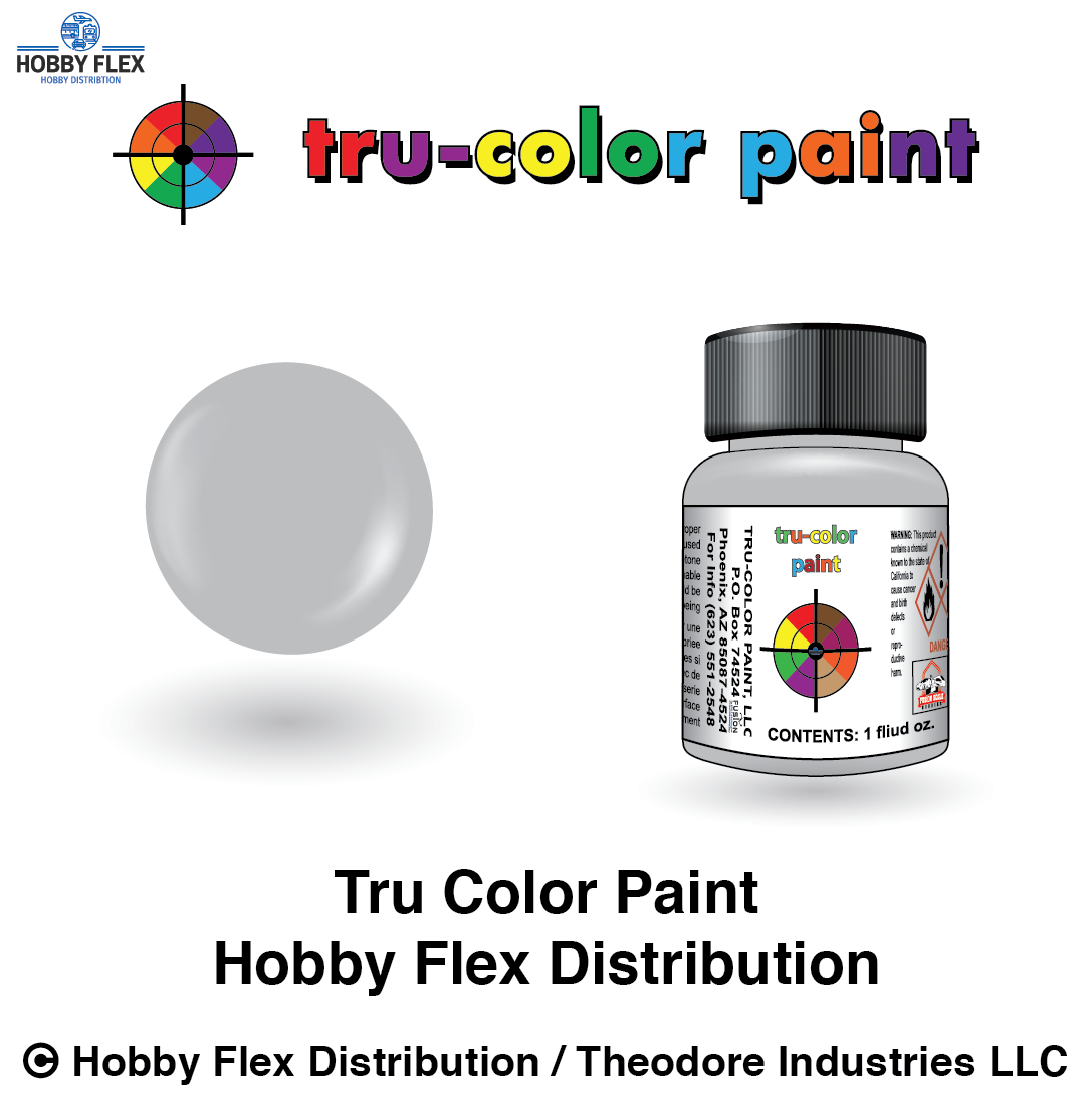 Tru Color Paint TCP-094 Via Rail Gray 1oz TCP094