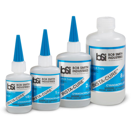 Bob Smith Industries Insta Cure CA Super Glue 0.5oz Bottle - Fusion Scale Hobbies